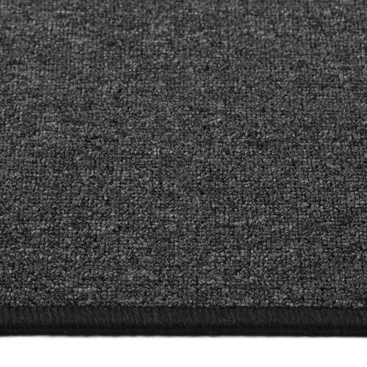 VIDAXL Tapis de couloir Anthracite 50x250 cm