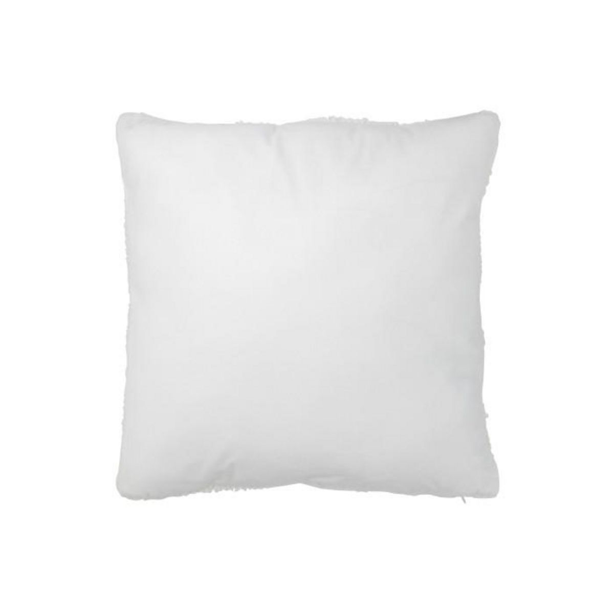 Paris Prix Coussin Déco Tricoté  Twist  45x45cm Blanc