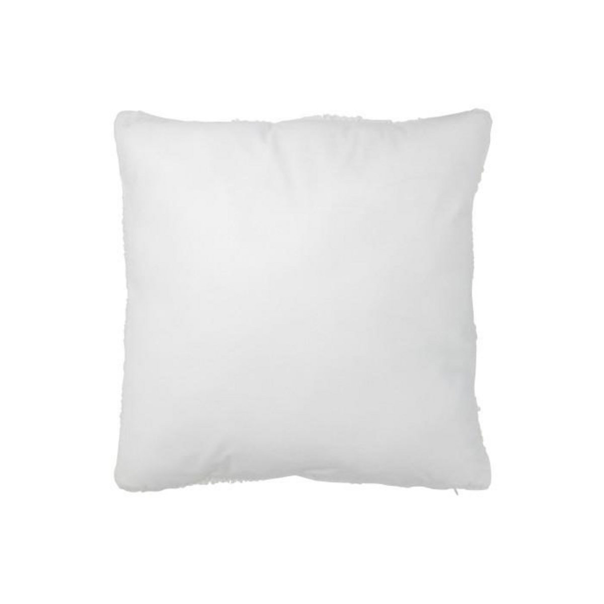 Paris Prix Coussin Déco Tricoté  Twist  45x45cm Blanc