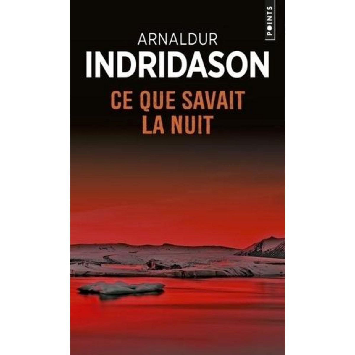 CE QUE SAVAIT LA NUIT, Indridason Arnaldur