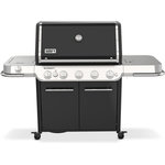 Weber Barbecue gaz Summit FS38 E black 5 brûleurs sur chariot, 91x49 cm réchaud latéral