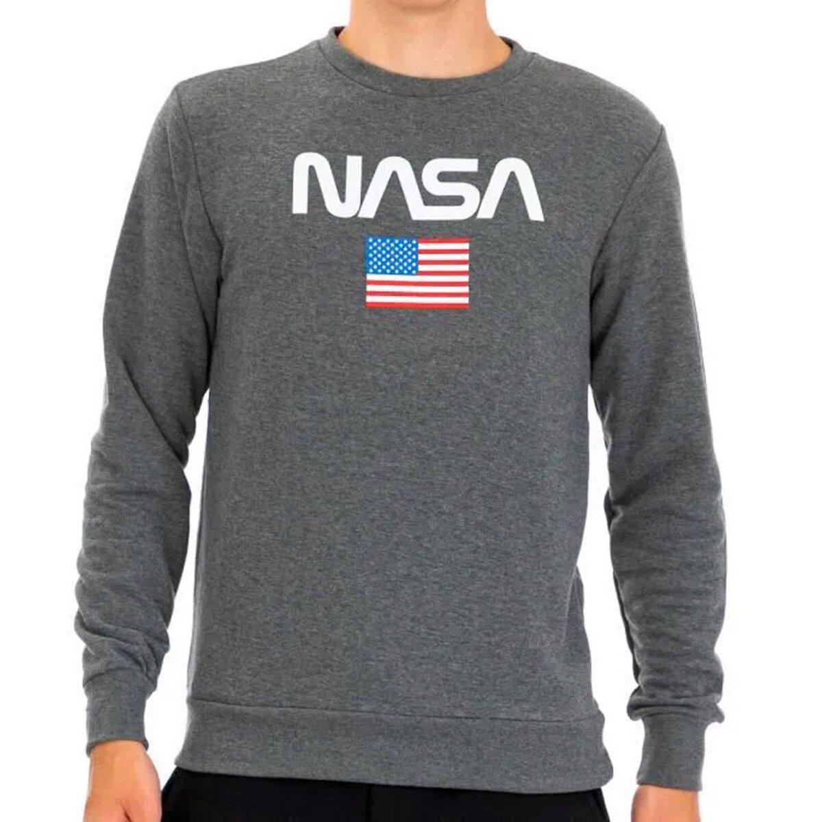 Sweat nasa gris hot sale