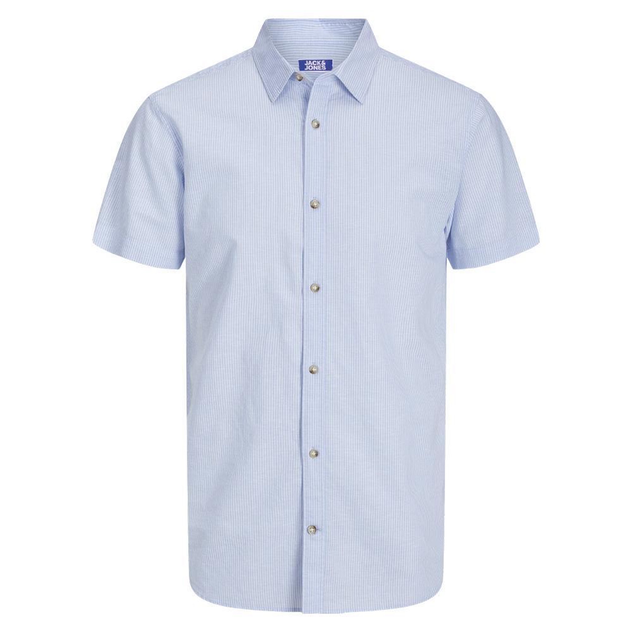 Voir la diapositive 2 : Jack & Jones Chemise Bleu à rayures Garçon Jack & Jones Summer