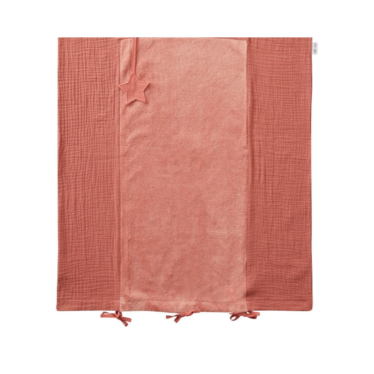 BB&CO Housse pour matelas à langer bébé 100 % coton Mix and Match