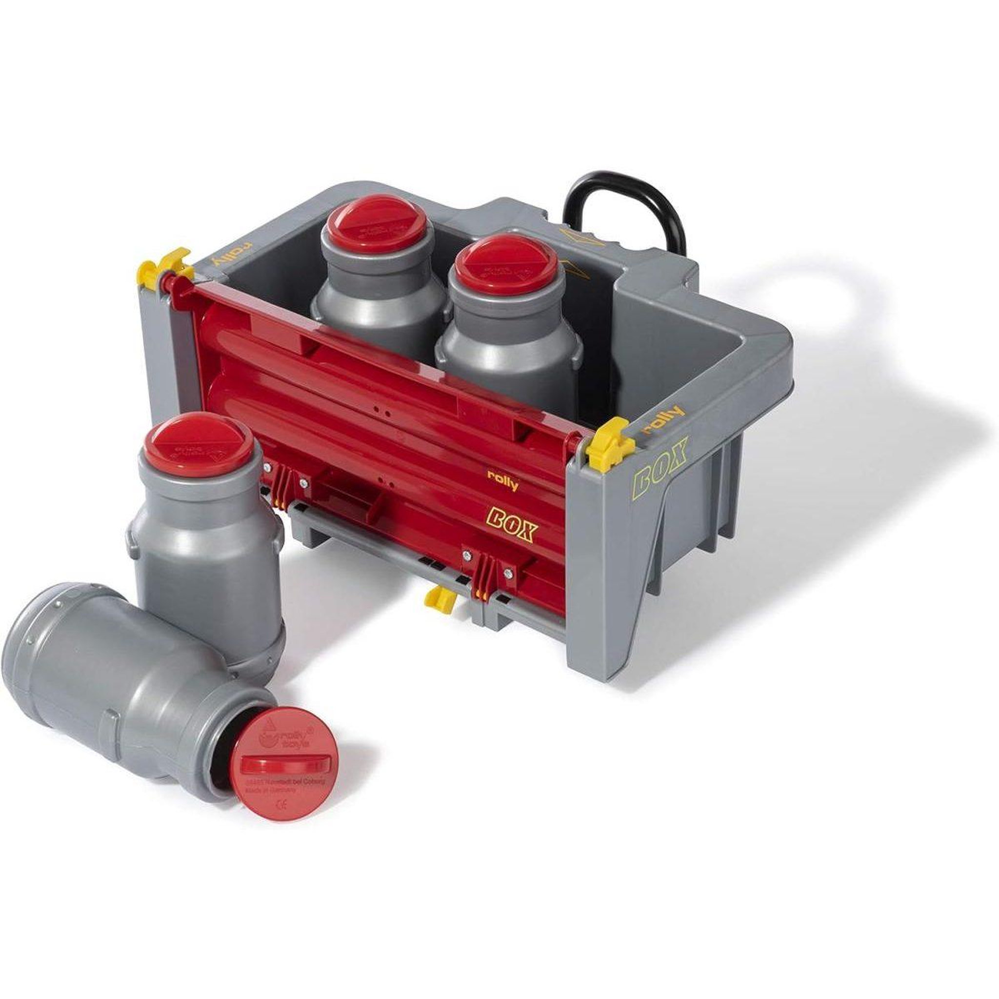 Voir la diapositive 2 : ROLLY TOYS 4 pots de lait - accessoire tracteur à pédales