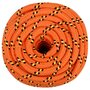 Voir la diapositive 3 : VIDAXL Corde de bateau Orange 20 mm 100 m Polypropylene