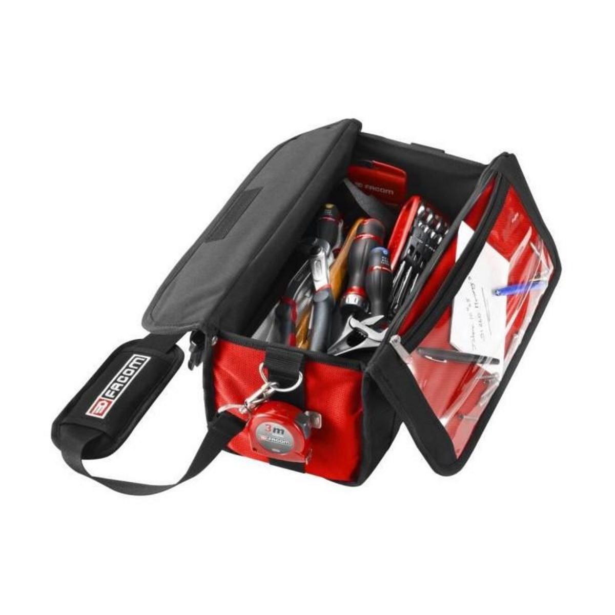 FACOM FACOM - Sac textile 1ere intervention - BS.SMBPB - Sacoche textile tres resistante, Sangle ajustable, Charge max : 5kg