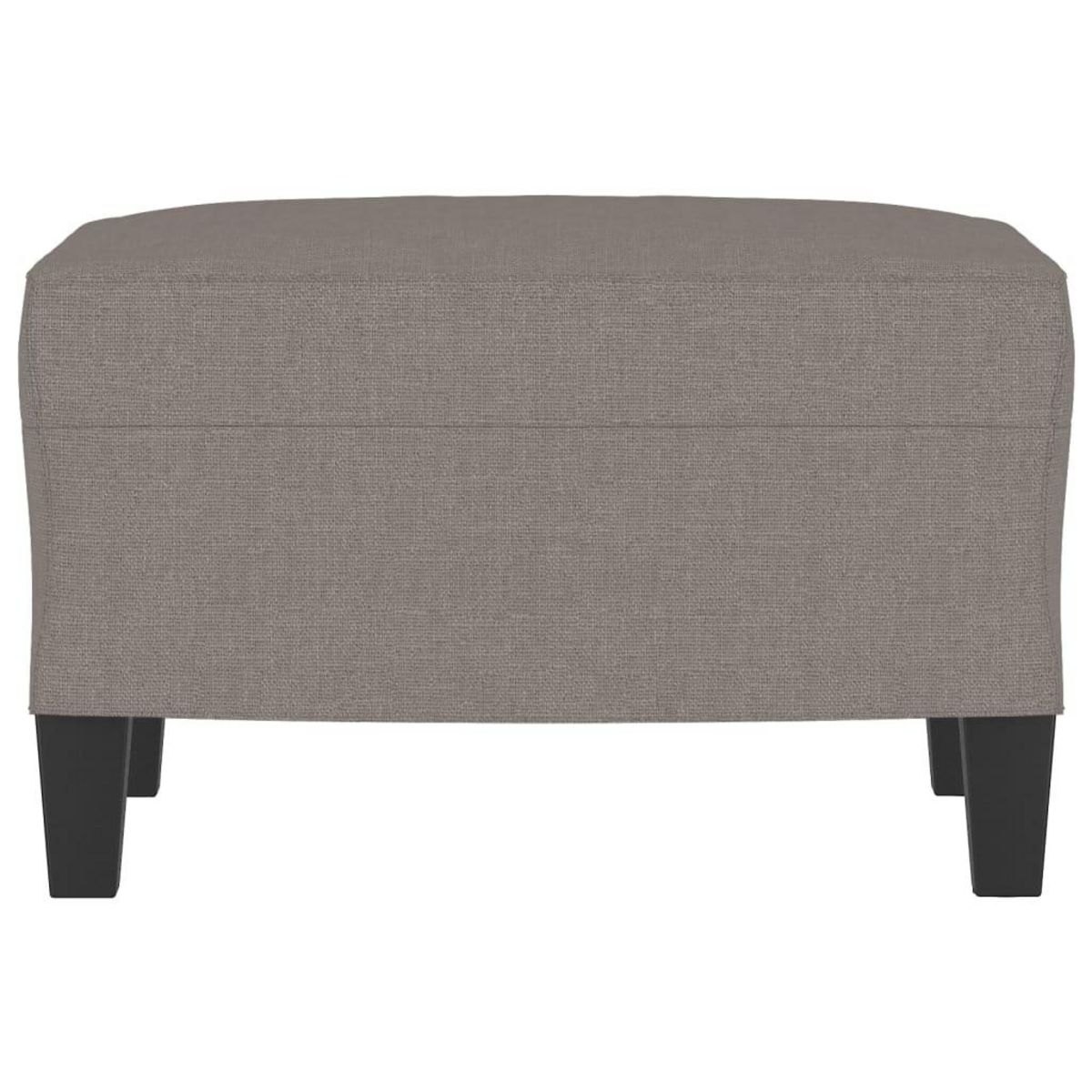 VIDAXL Repose-pied Taupe 60x50x41 cm Tissu