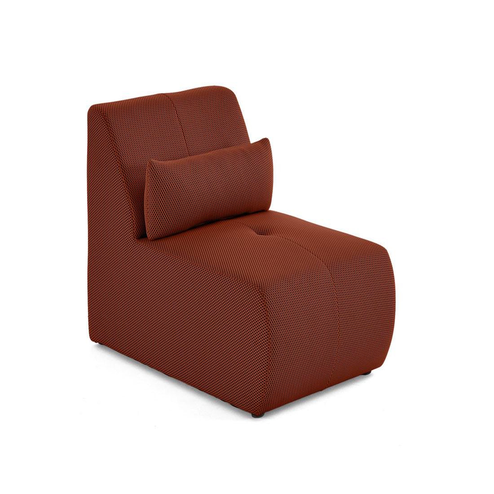 Voir la diapositive 2 : LISA DESIGN Onyx - fauteuil sans accoudoirs - en tissu mailles 3d