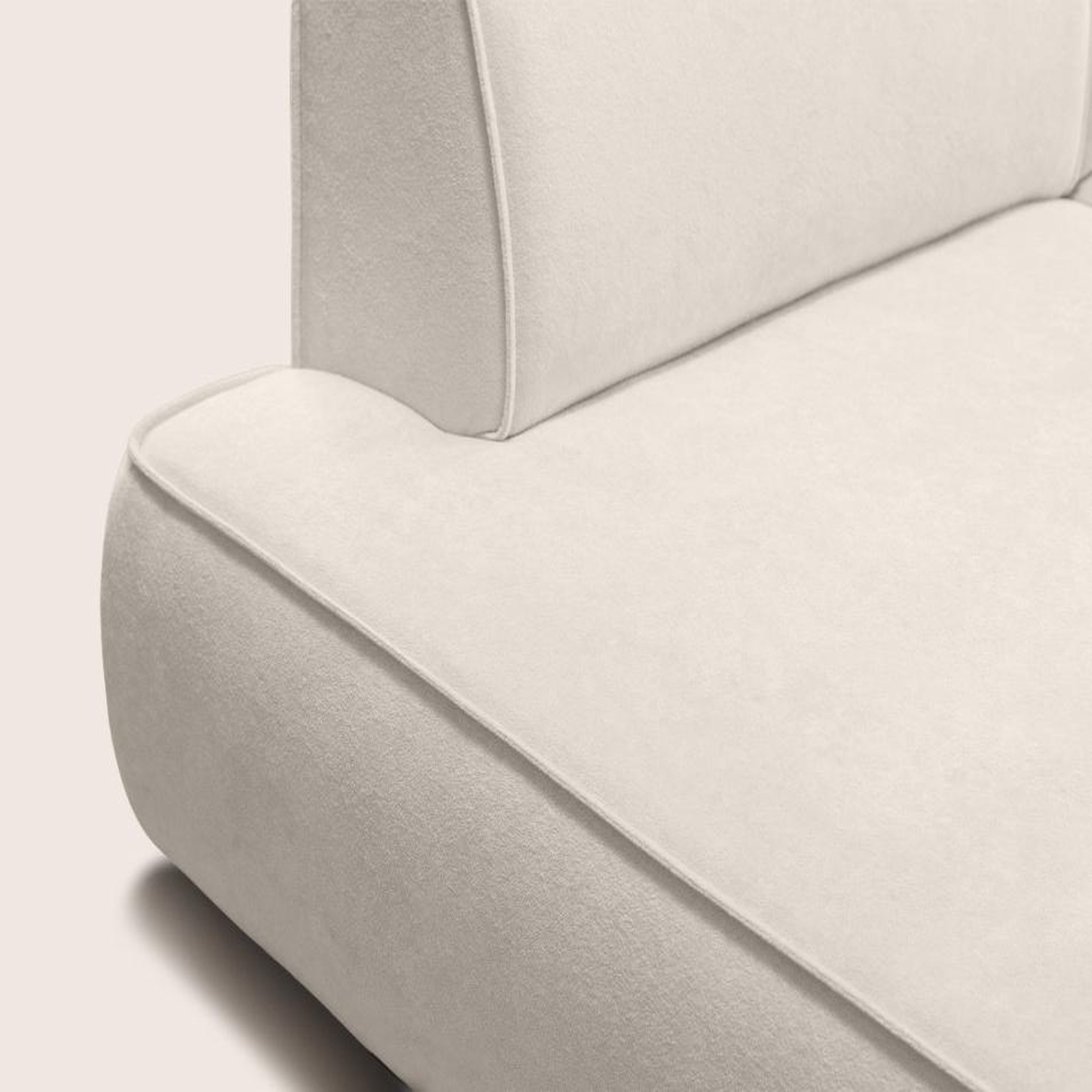 Voir la diapositive 6 : BEST MOBILIER Lisette - canapé d'angle gauche 4 places convertible avec coffre en velours
