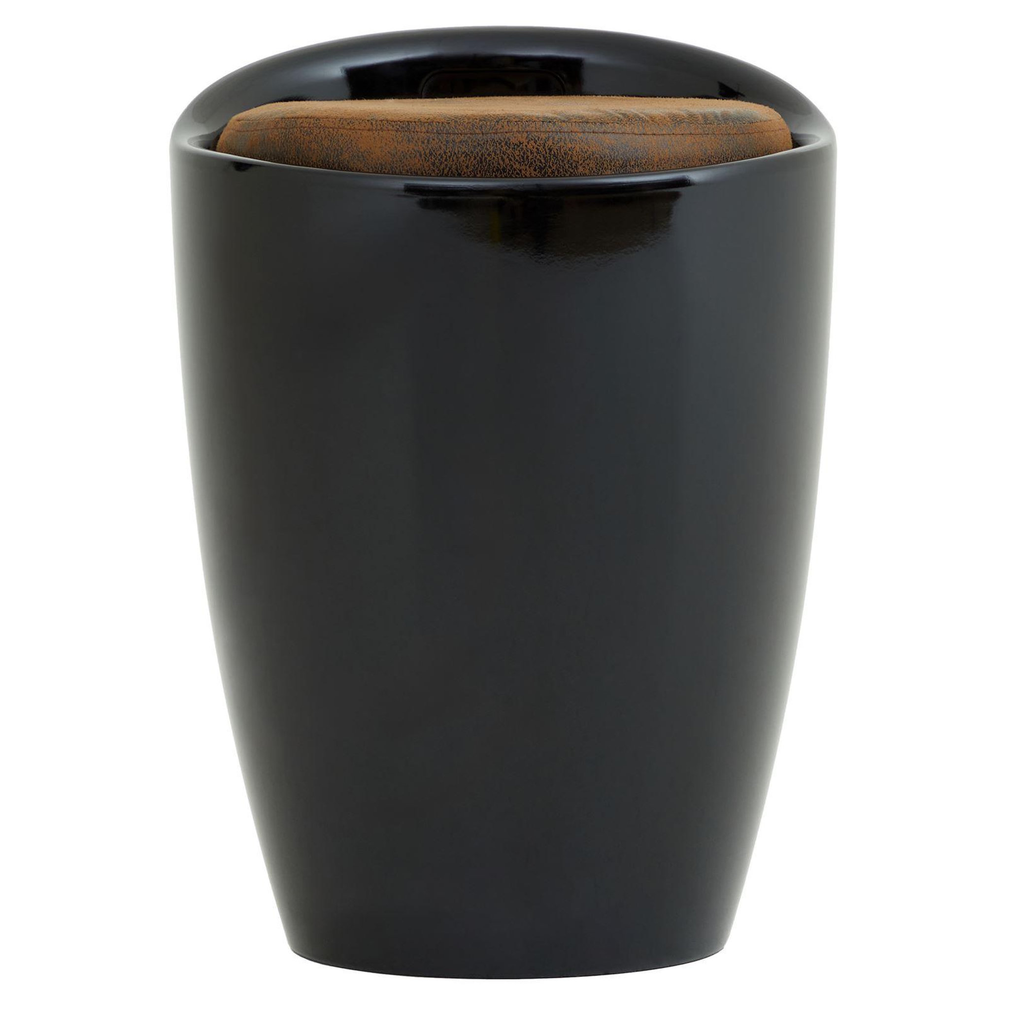Voir la diapositive 5 : IDIMEX Tabouret coffre de rangement daniel