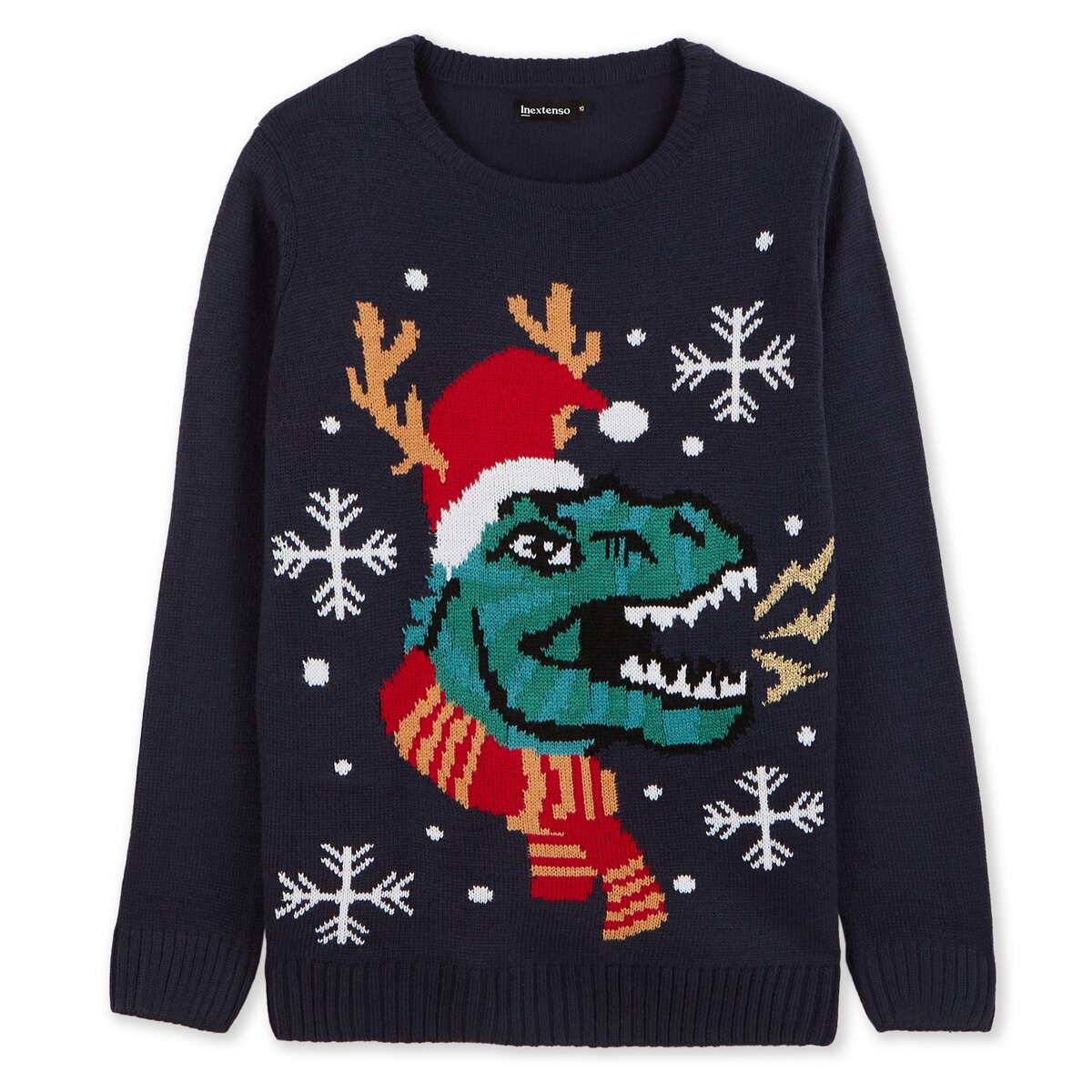 Pull de noel dinosaure hot sale