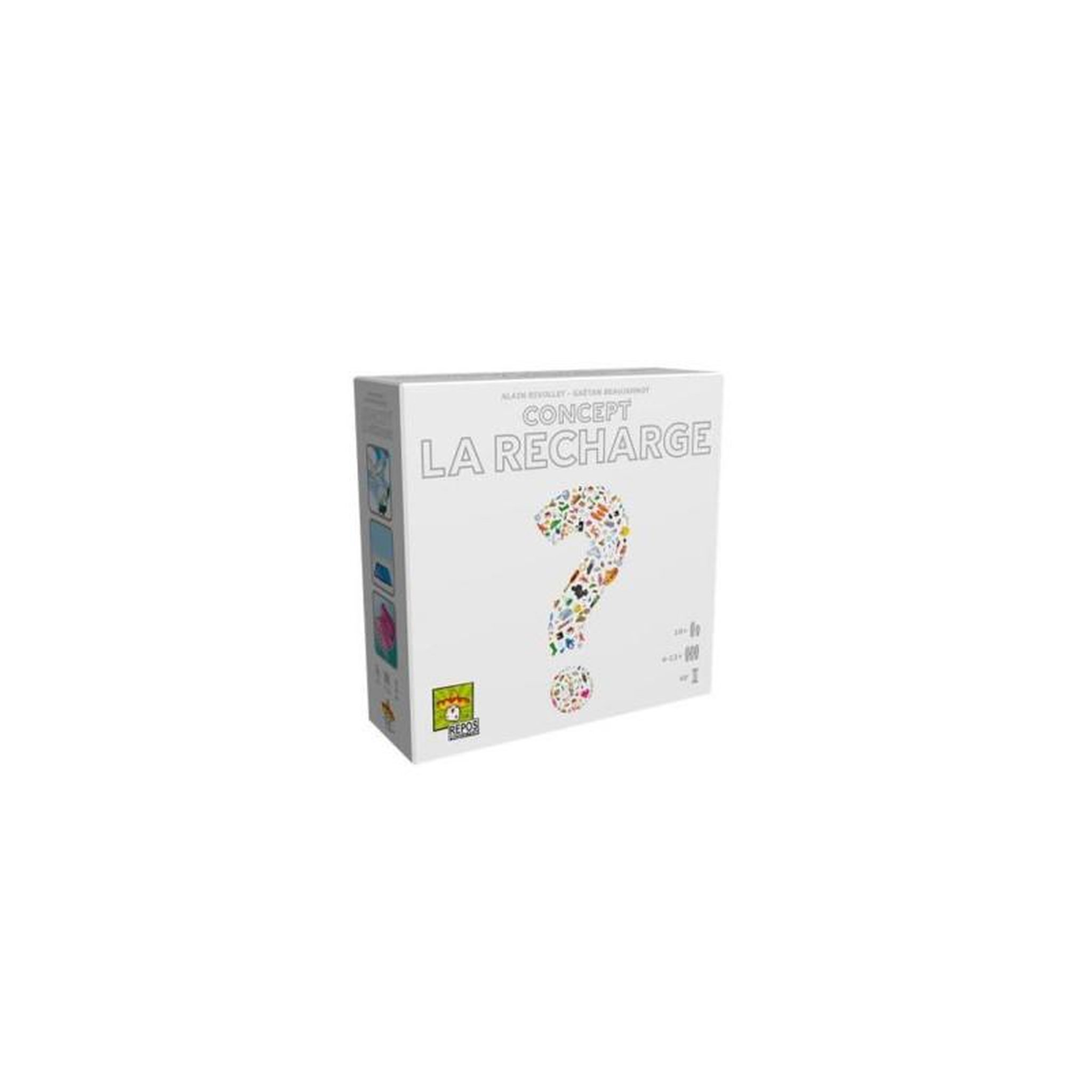 Asmodee ASMODEE - Concept la recharge - Jeu de societe
