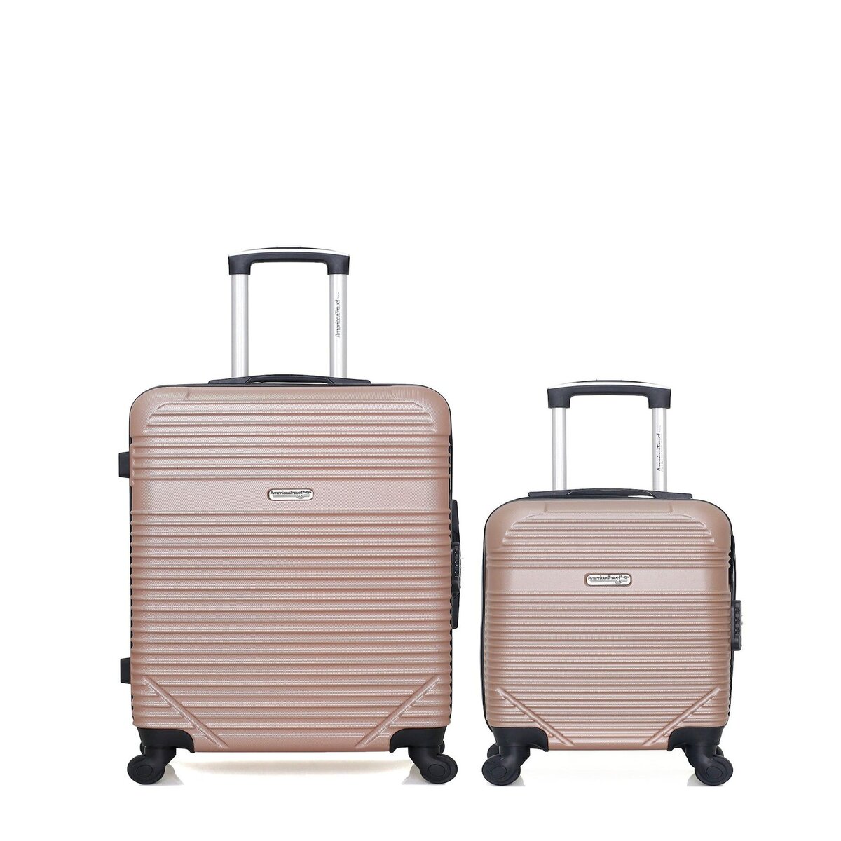 AMERICAN TRAVEL Lot de 2 - Valises weekend et cabine XXS MEMPHIS