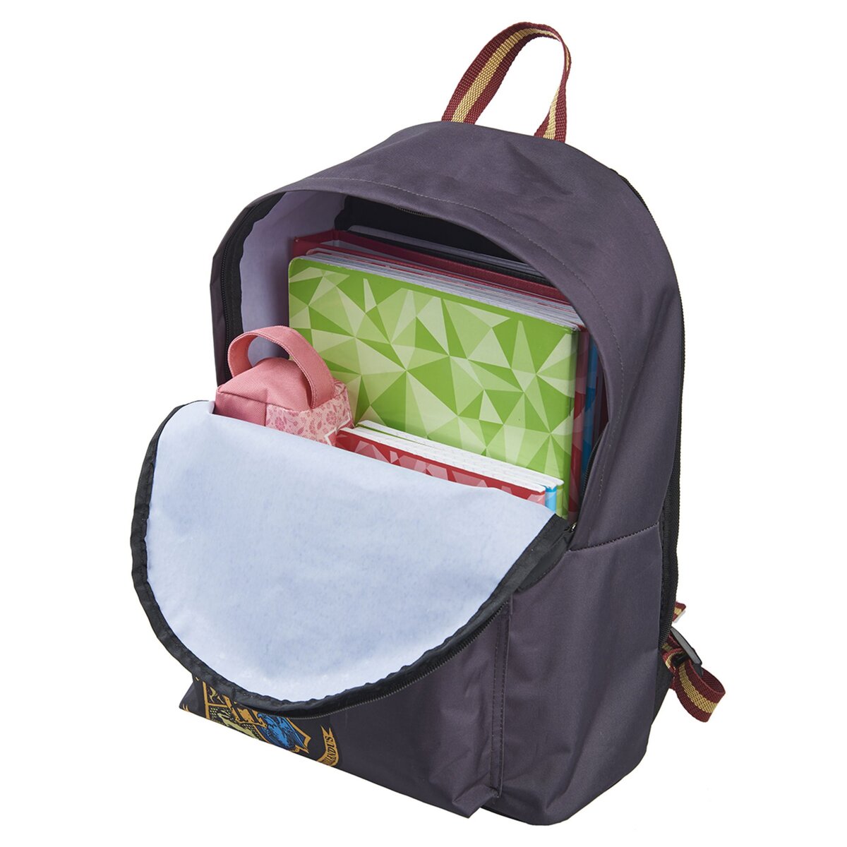 Sac à dos 1 compartiment gris HARRY POTTER