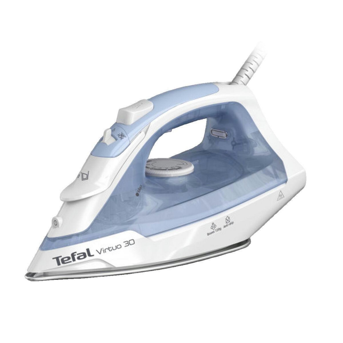 TEFAL Fer à repasser Tefal VIRTUO30 blanc