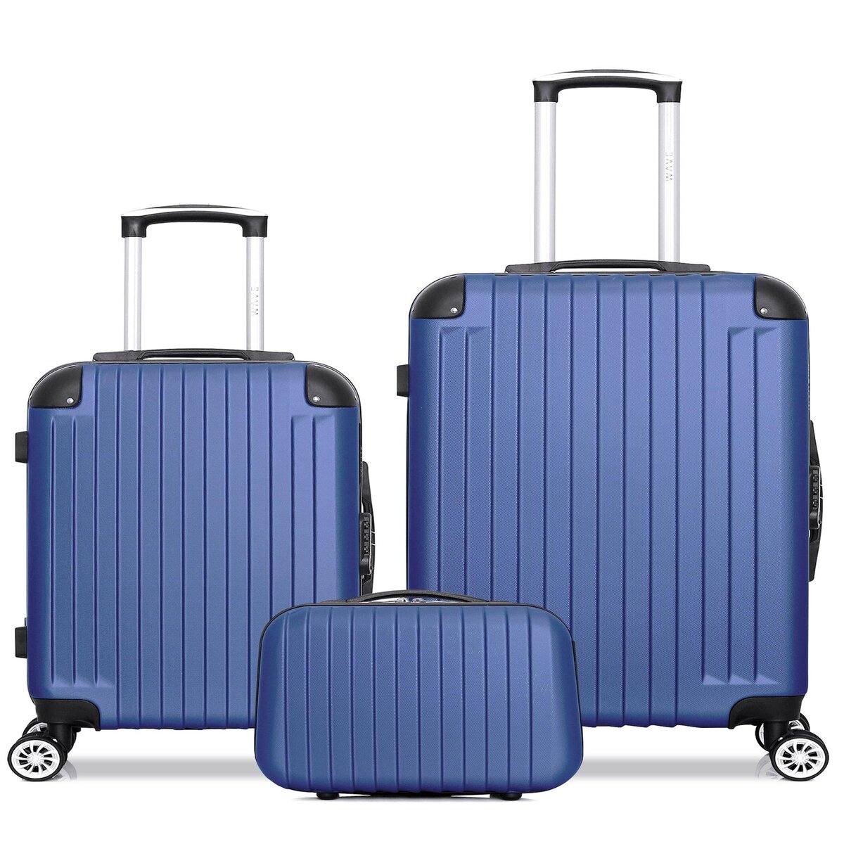 WAVE PARIS WAVE PARIS - Lot de 3 - Valise weekend, valise cabine et vanity TAGE