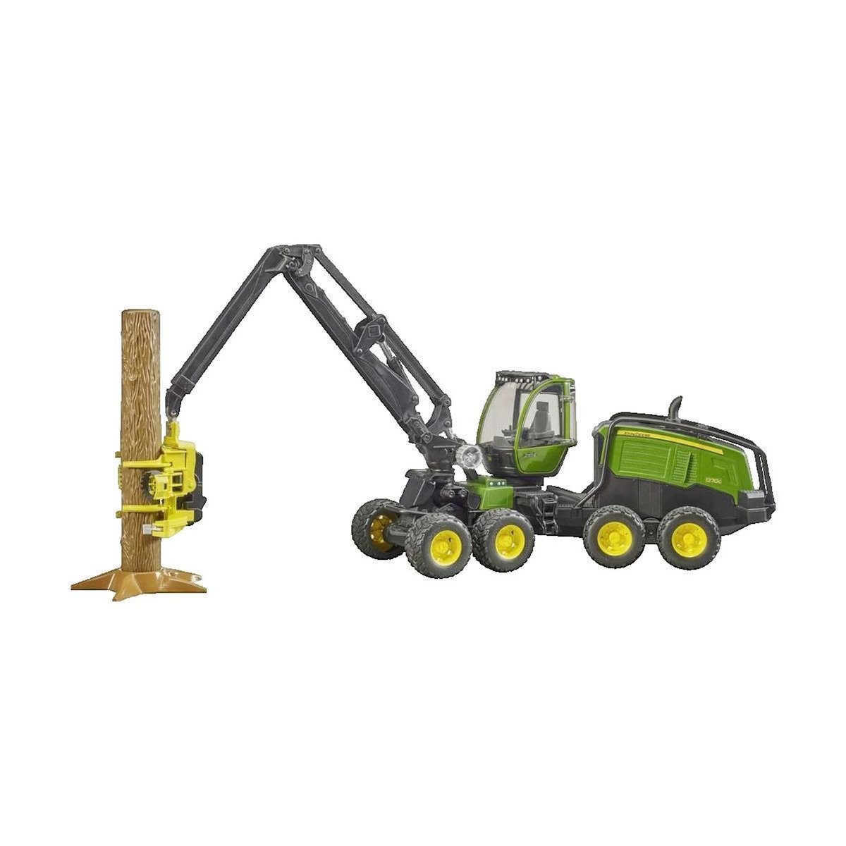 Bruder Abatteuse Bruder John Deere 1270G avec tronc