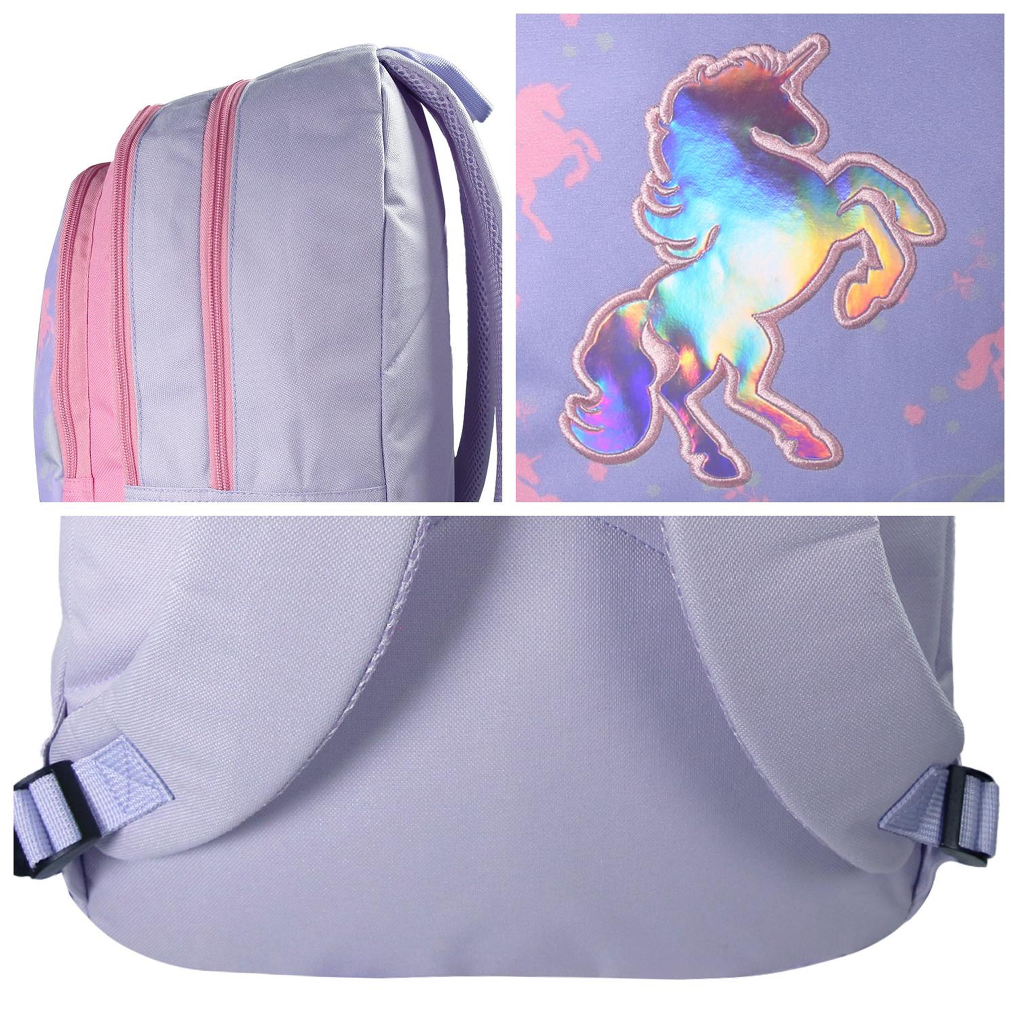 Voir la diapositive 5 : Bagtrotter Cybel - Sac à dos 2 compartiments Violet - Rose - Bagtrotter