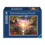 Voir la diapositive 1 : RAVENSBURGER Puzzle 18000 pieces - Paradis au soleil couchant - Ravensburger