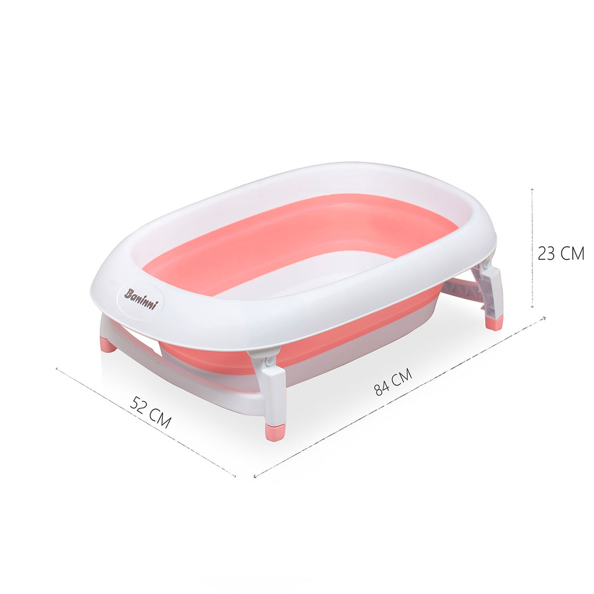 Voir la diapositive 6 : BANINNI Baignoire bébé compacte et design Tino