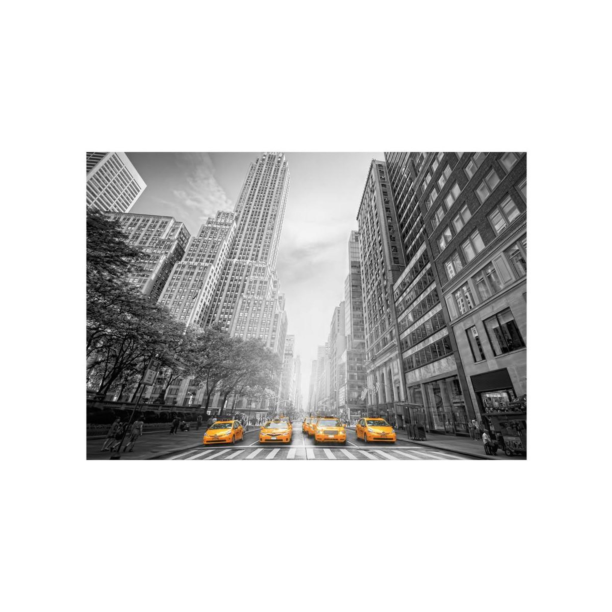 Voir la diapositive 2 : Paris Prix Papier peint  new york yellow taxis