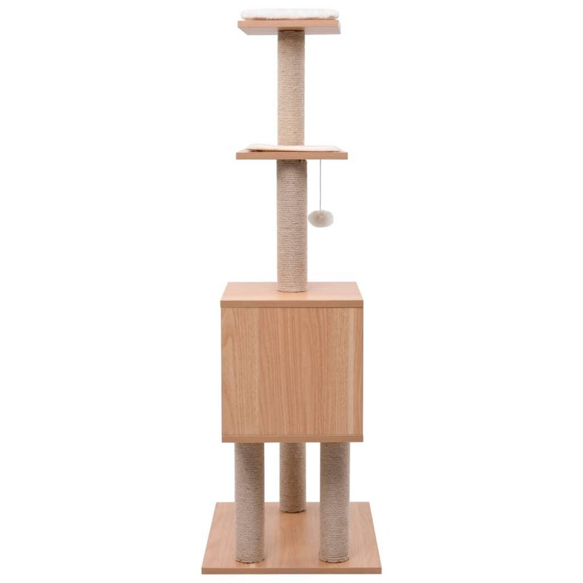 VIDAXL Arbre a chat avec tapis a gratter en sisal 123 cm