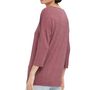 Voir la diapositive 2 : Vero Moda T Shirt Prune Femme Vero Moda Carla