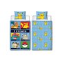 Voir la diapositive 1 : Pokemon Parure de lit réversible - POKEMON - Battle - Microfibre - 1 housse de couette 140 x 200 cm + 1 taie 63 x 63 cm