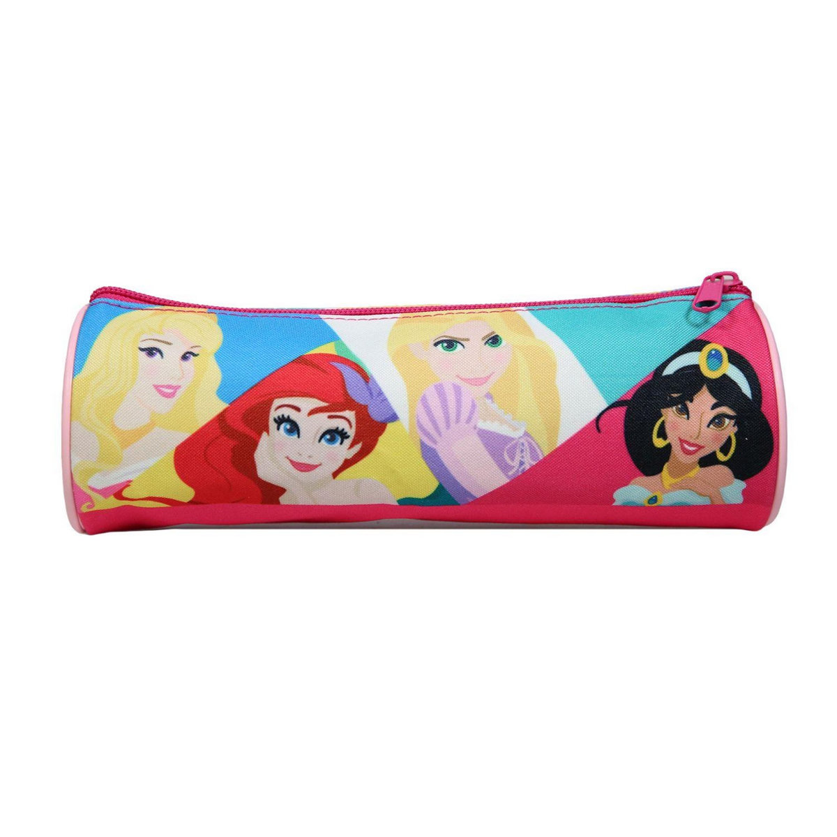 Bagtrotter BAGTROTTER Trousse scolaire ronde Princesses Multicolore