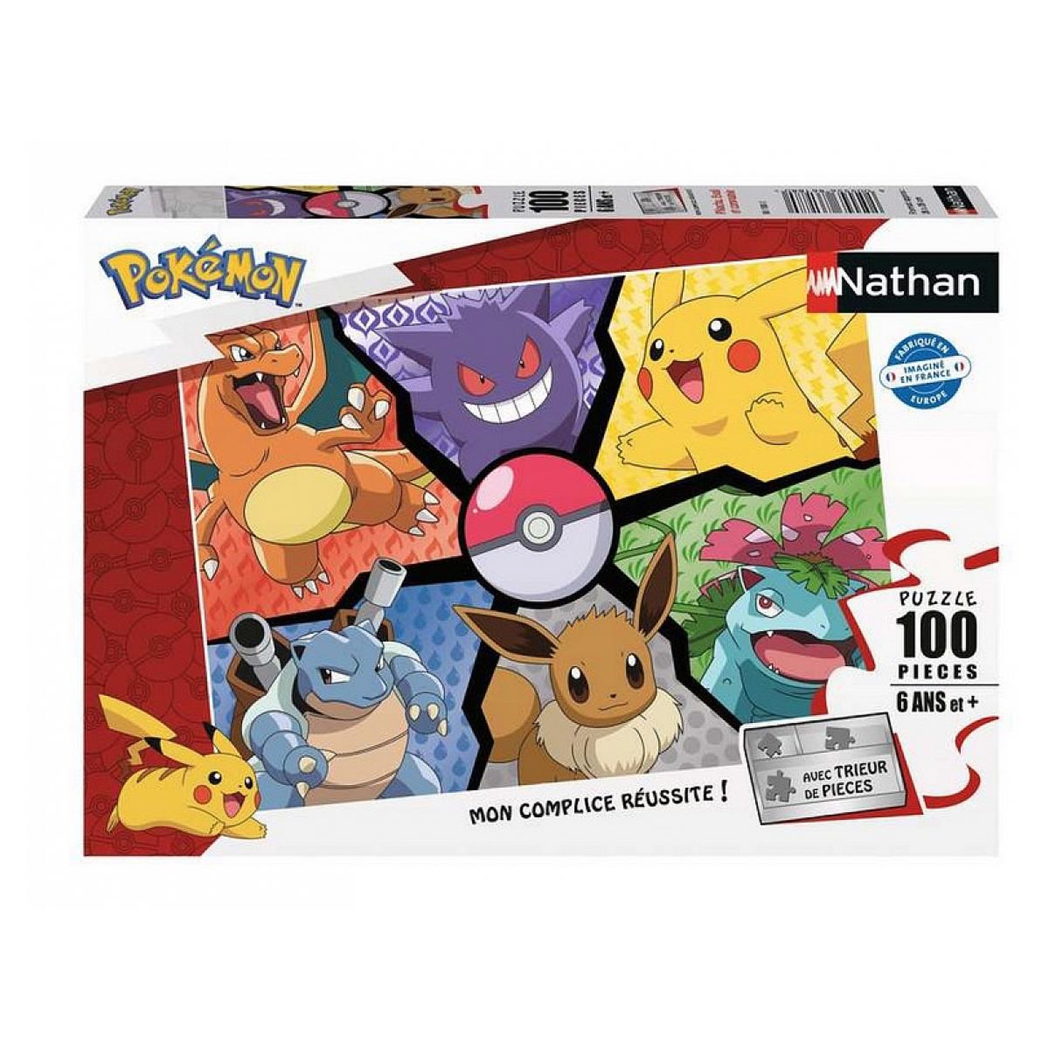 Nathan puzzle 100p Pokemon Pikachu