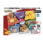 Nathan puzzle 100p Pokemon Pikachu