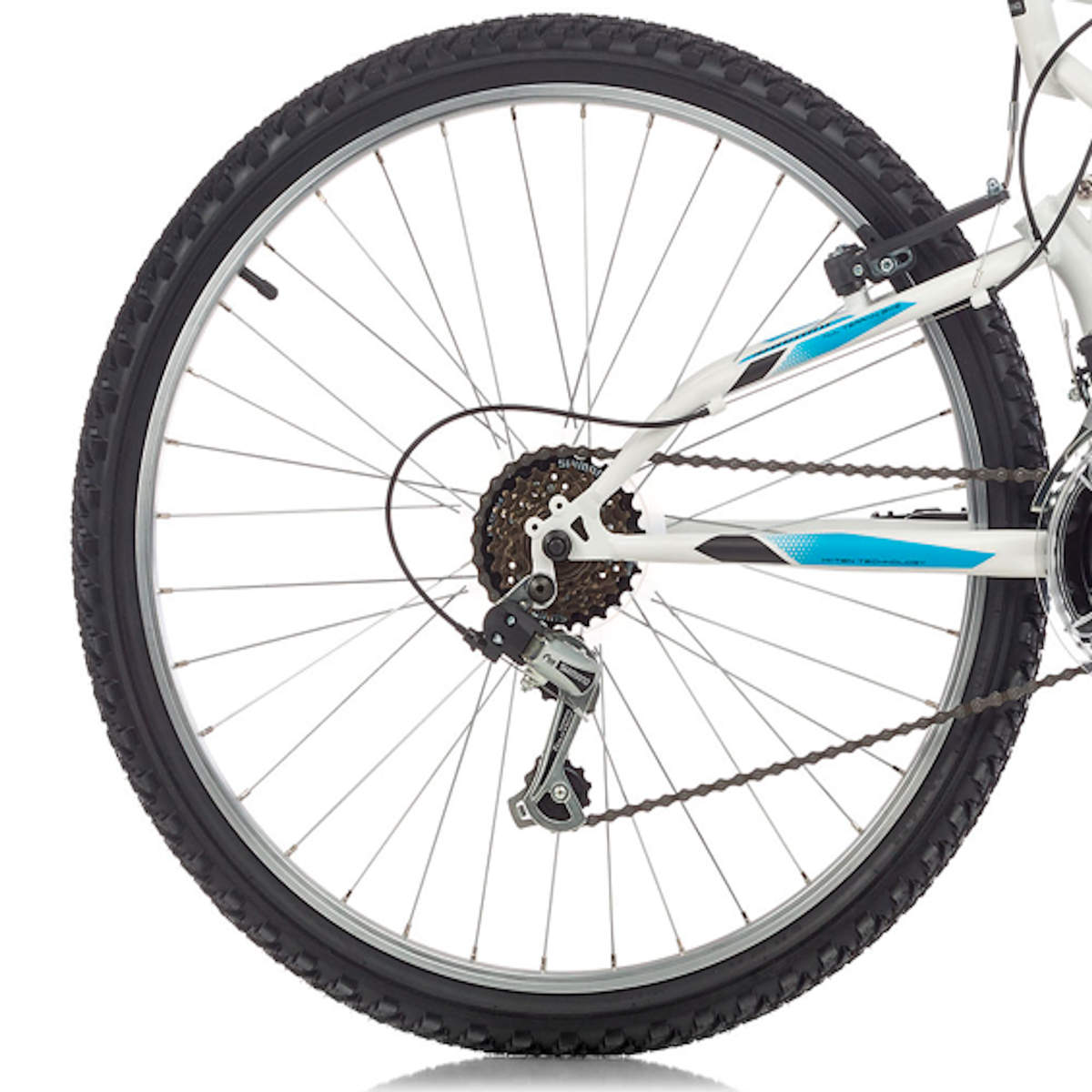 BACHINI Vélo - VTT 26'' Tout Suspendu - 18 Vitesses - Transmission Shimano - Freins V-Brake - Jantes Alu (Garde Boues offert)