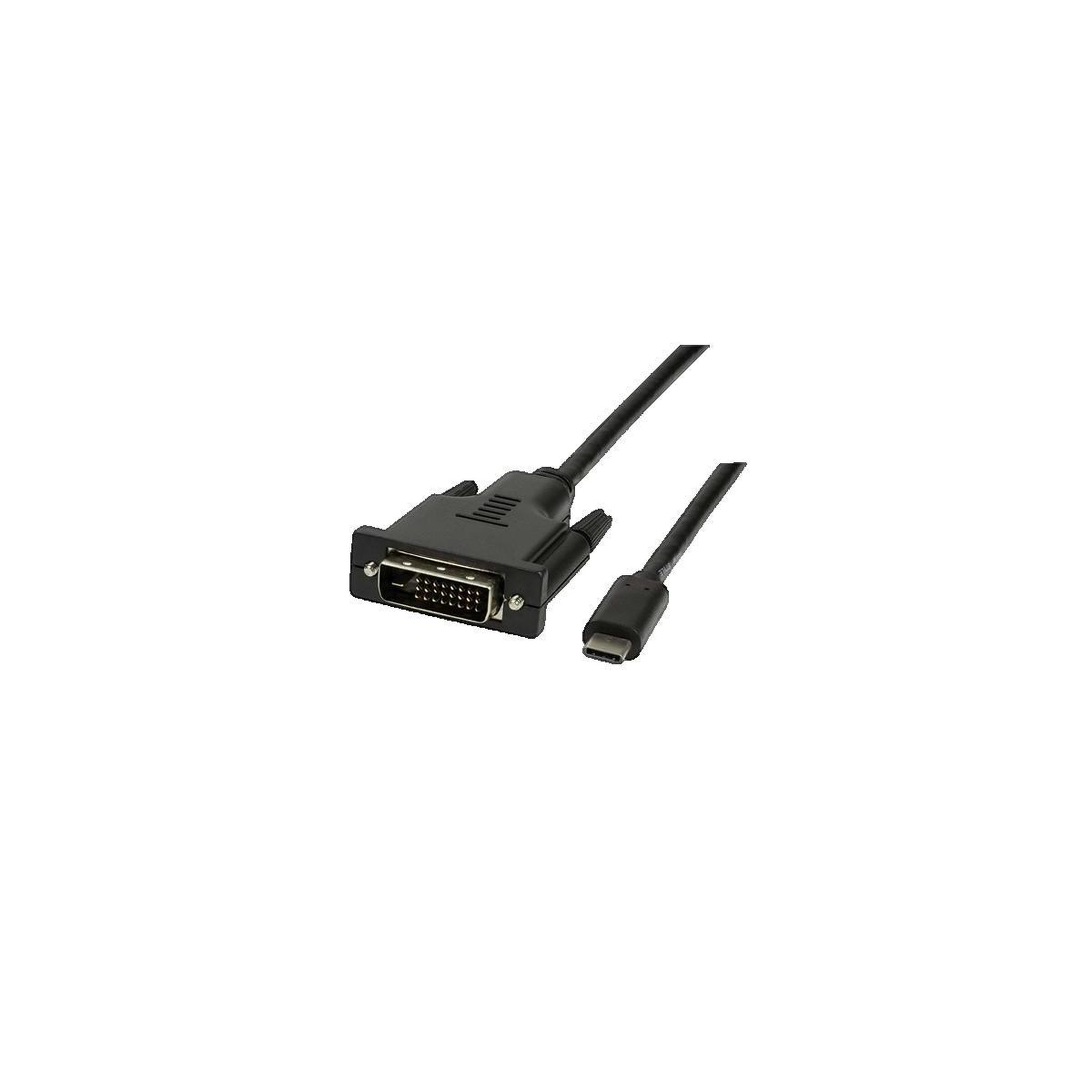 Voir la diapositive 2 : LOGILINK Câble adaptateur LogiLink UA0331 USB-C à DVI 1,8 m