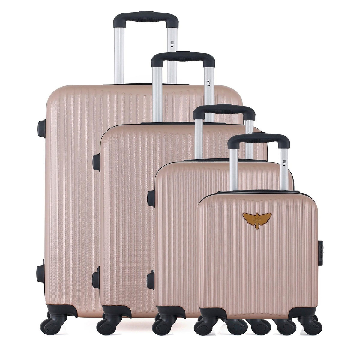 LES P'TITES BOMBES LPB LPB LUGGAGE - Set de 4 Valises AGATA-M 75 cm 4 Roues