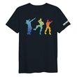 T-Shirt Fortnite Exclusivité Auchan 3 Dances Noir Taille Enfant 10ans