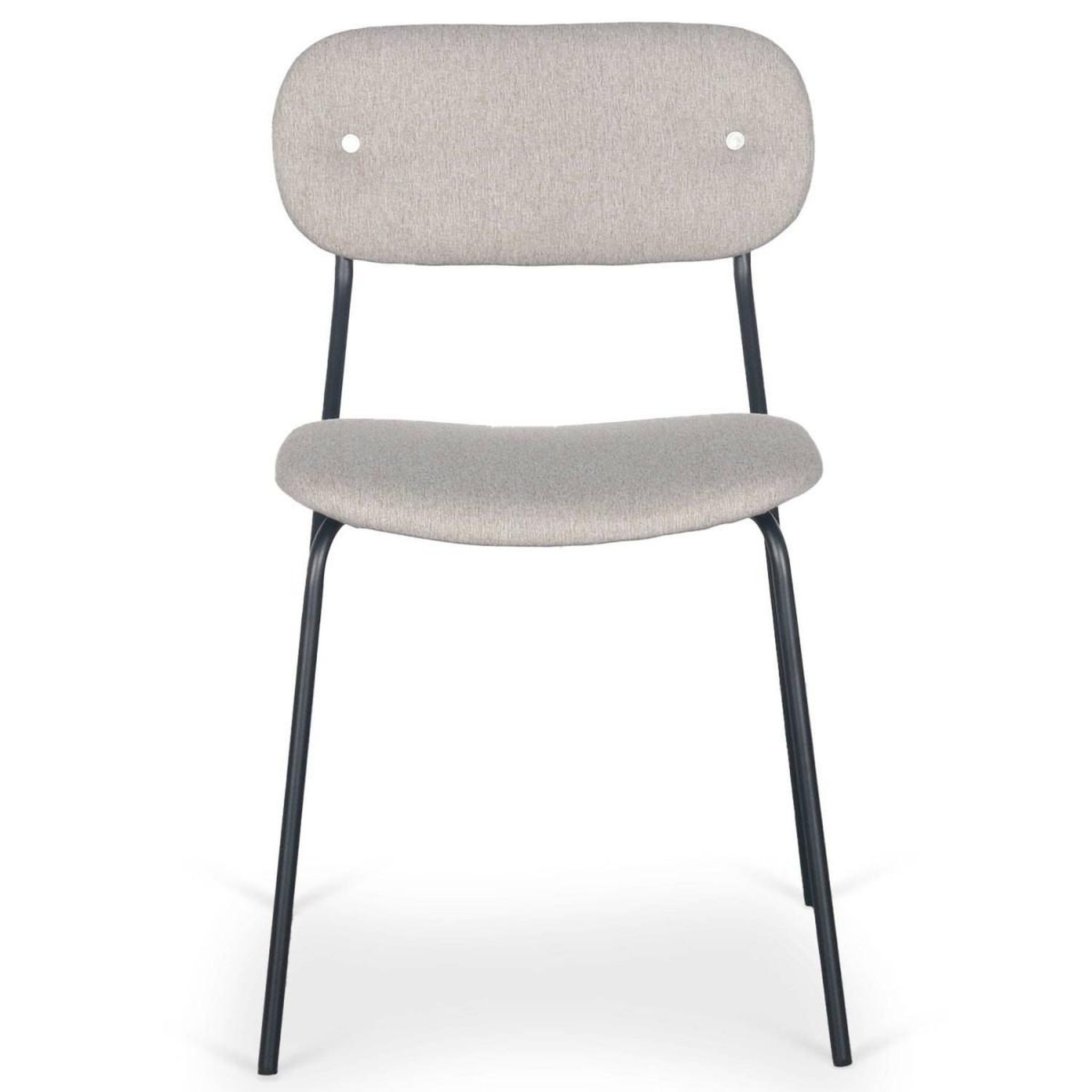 Voir la diapositive 4 : Paris Prix Lot de 4 chaises design  tyler  80cm beige