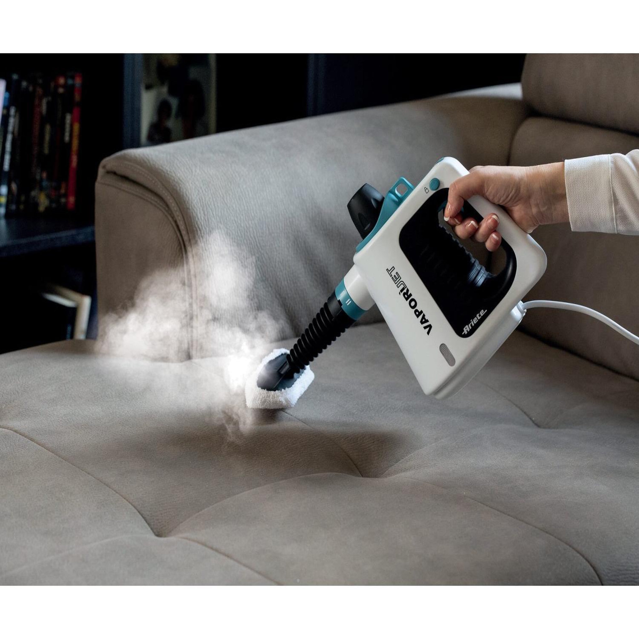 Voir la diapositive 3 : ARIETE Nettoyeur vapeur portable Ariete Vaporì Jet 4137 blanc