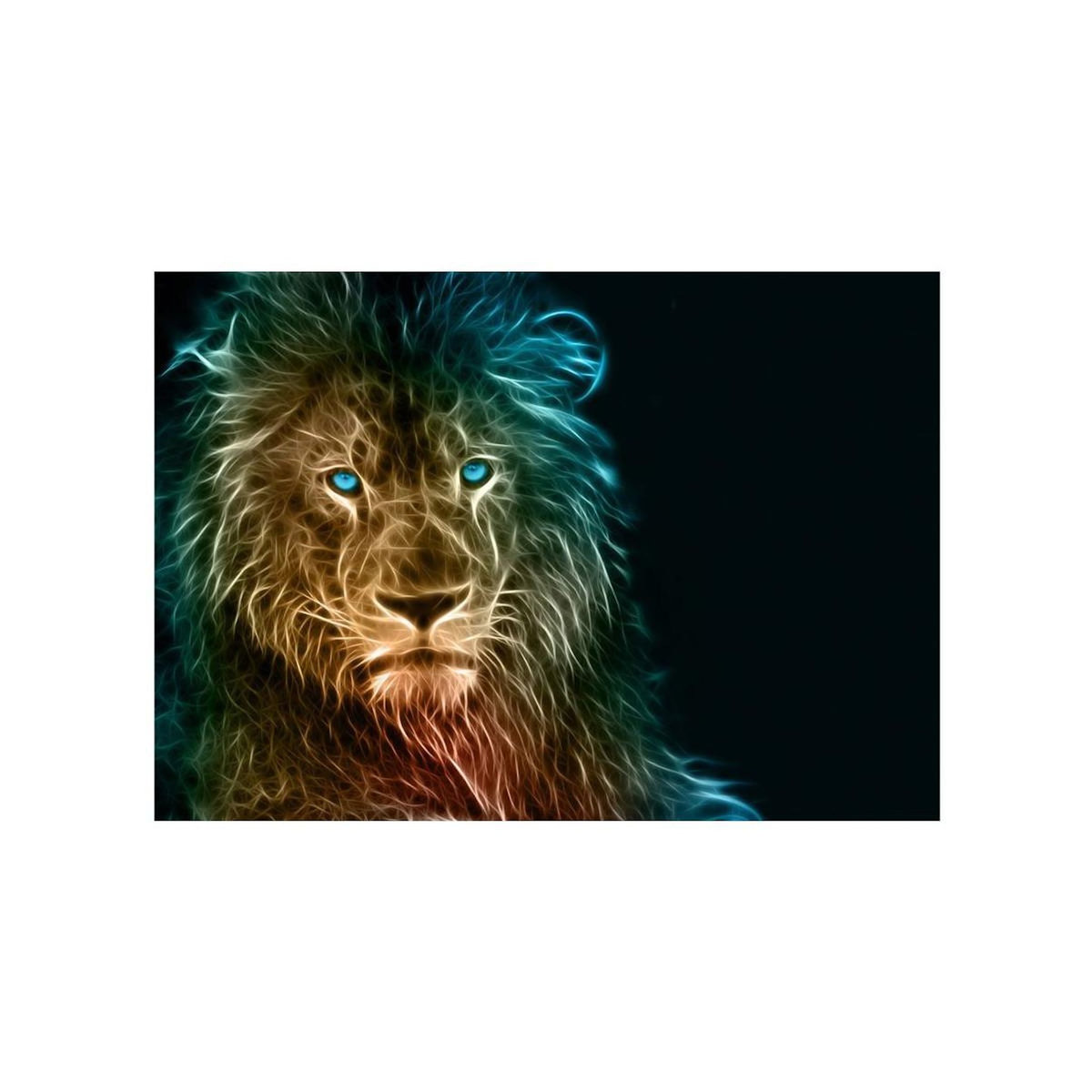 Paris Prix Papier Peint  Abstract Lion