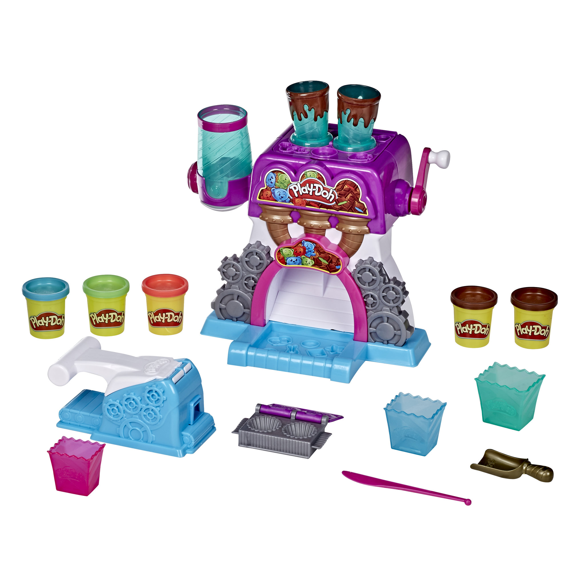 Voir la diapositive 2 : HASBRO Play-Doh - Pâte à modeler - La Chocolaterie