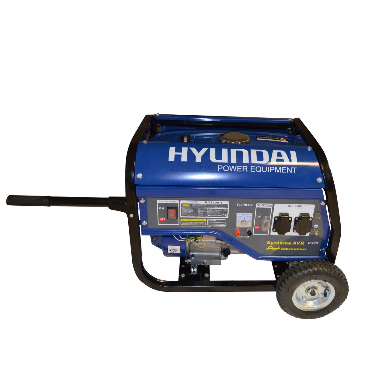 HYUNDAI Groupe électrogène HG3600-1 - 2500W