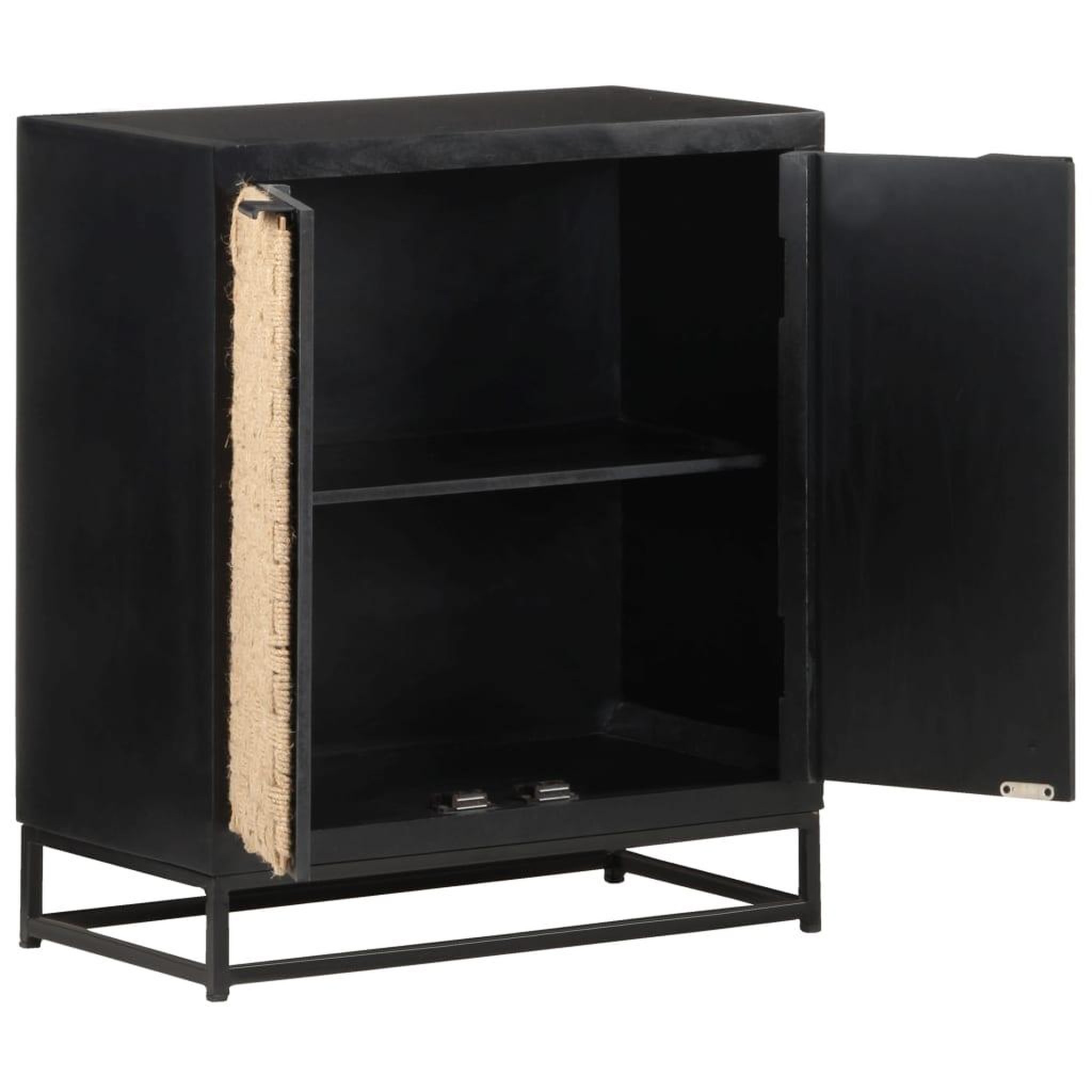 Voir la diapositive 3 : VIDAXL Buffet 60x35x70 cm bois de manguier massif