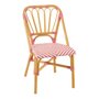 Voir la diapositive 1 : Paris Prix Chaise en Rotin  Danial  85cm Rose