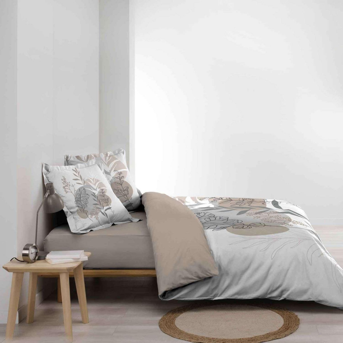 Douceur d'Intérieur Parure de lit POMONA - 100% coton - 220 x 240 cm