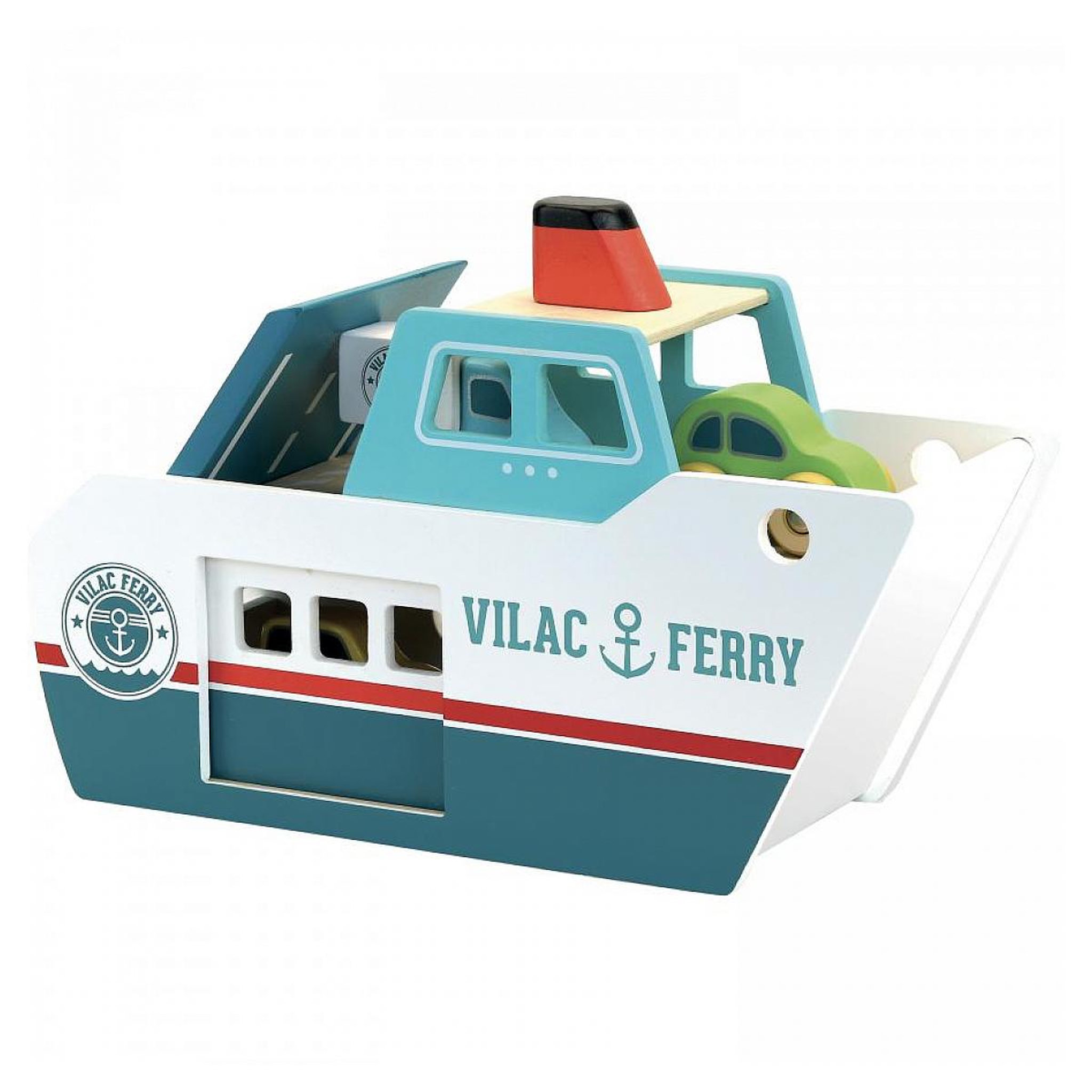 Voir la diapositive 2 : Vilac Le ferry ity en bois