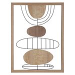 Paris Prix Décoration Murale Encadrée  Astroy  80cm Naturel