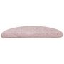 Voir la diapositive 3 : VIDAXL Tapis d'escalier 30 pcs rose clair 65x21x4 cm