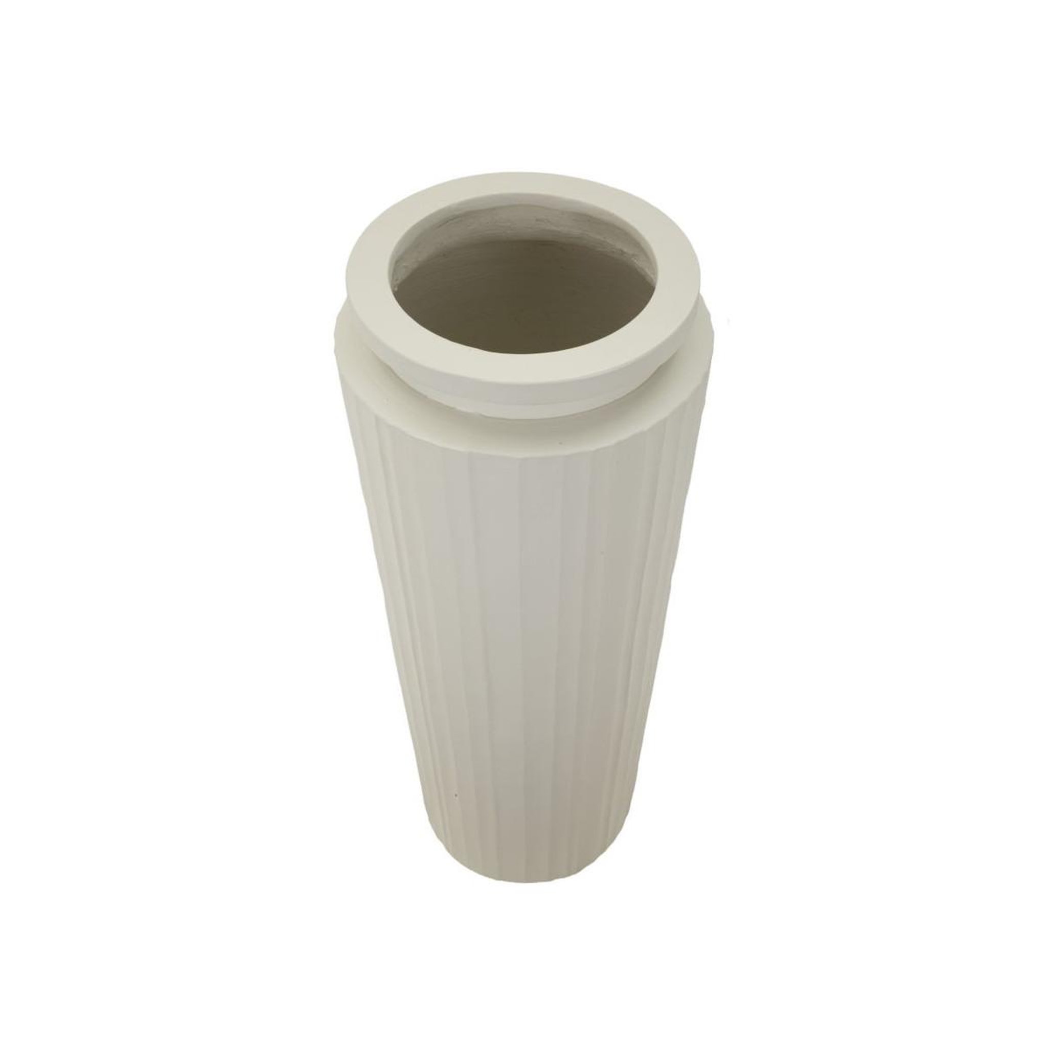 Voir la diapositive 3 : Paris Prix Vase en céramique  hight  80cm crème