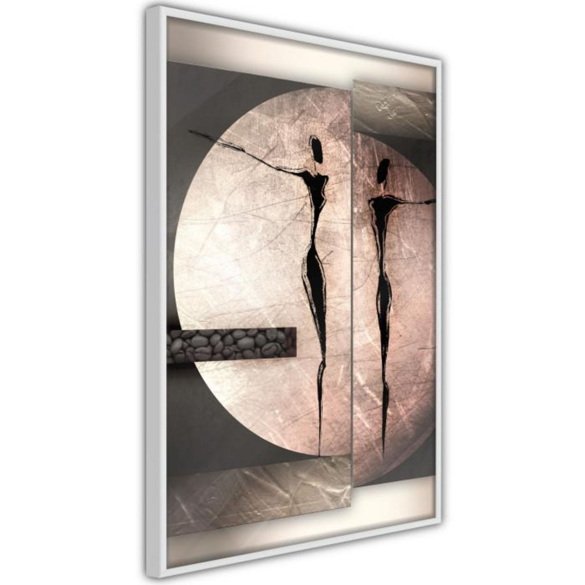 Paris Prix Affiche Murale Encadrée  Two Figures