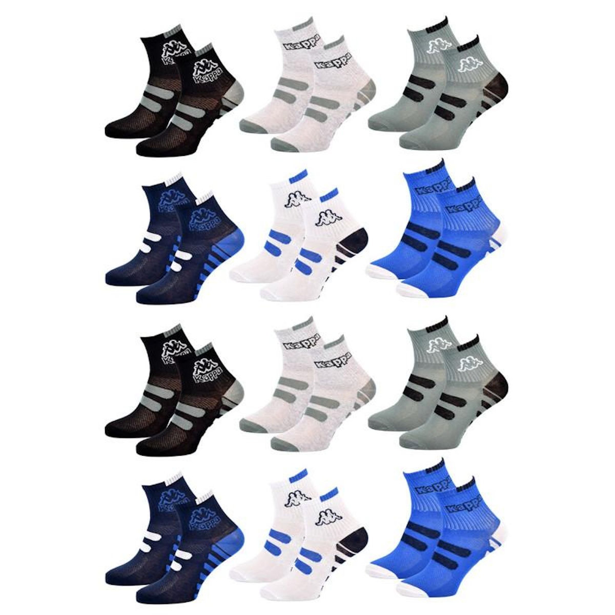 KAPPA Chaussettes KAPPA QUARTER